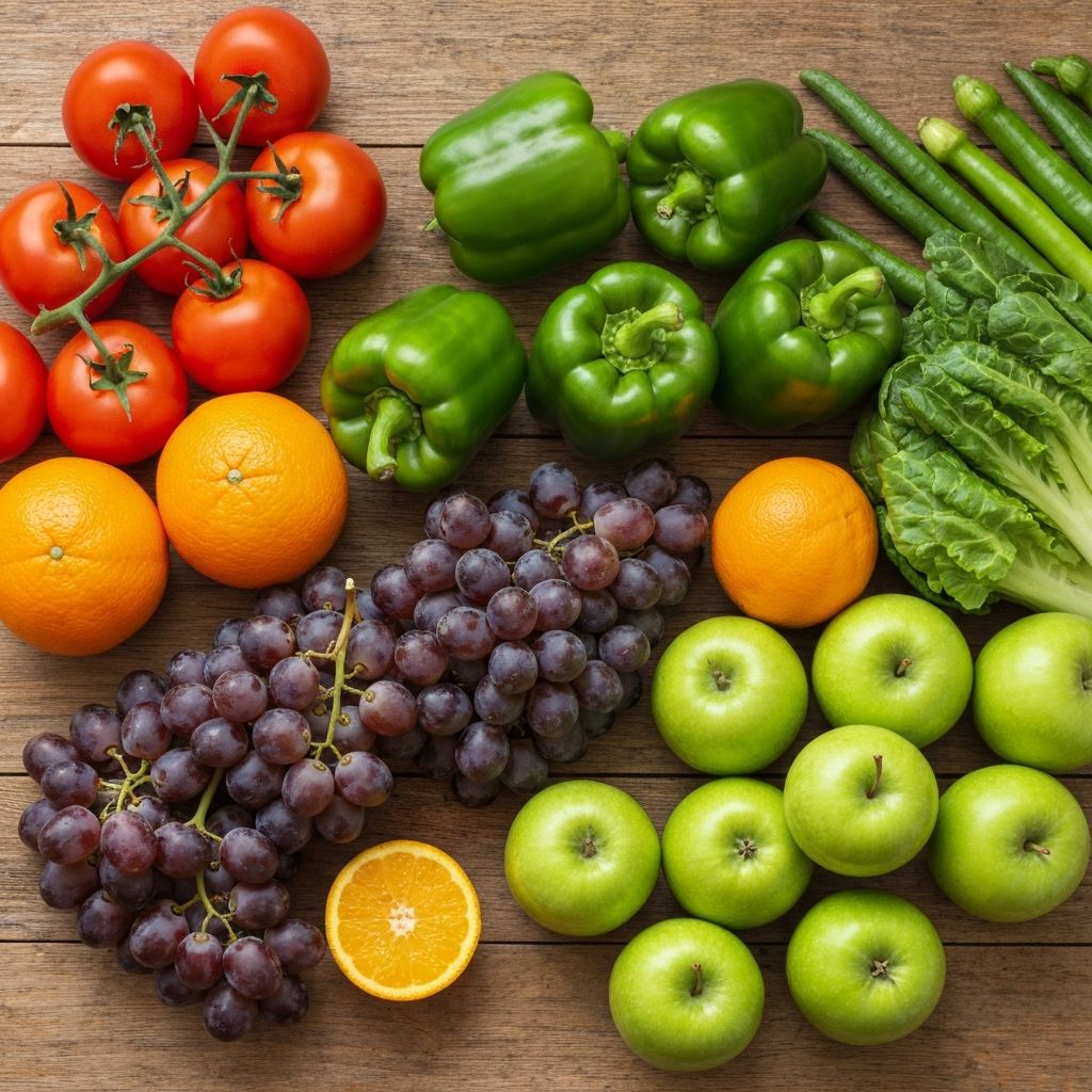 Свежи зеленчуци и плодове
